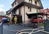 Pożar w garażu w jednym z domów mieszkalnych na os. Szuflów